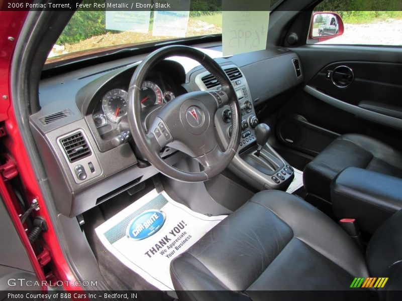 Fever Red Metallic / Ebony Black 2006 Pontiac Torrent