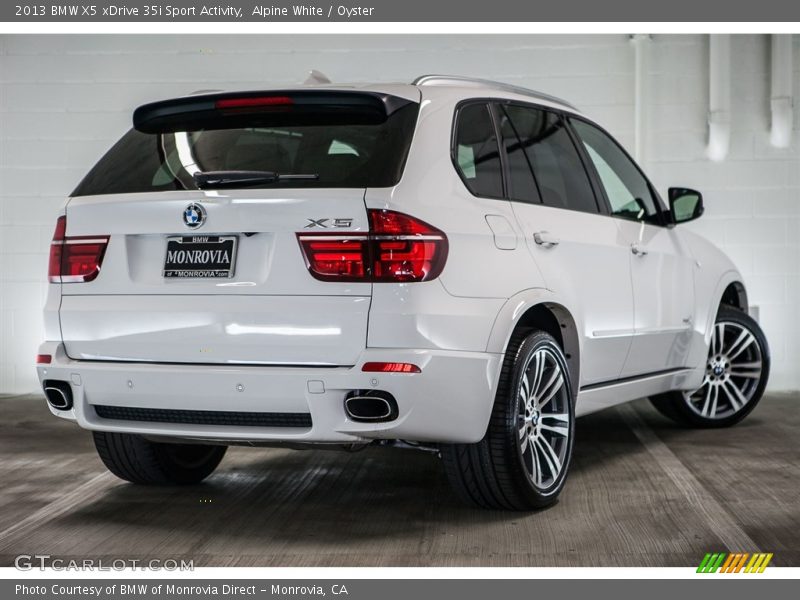 Alpine White / Oyster 2013 BMW X5 xDrive 35i Sport Activity