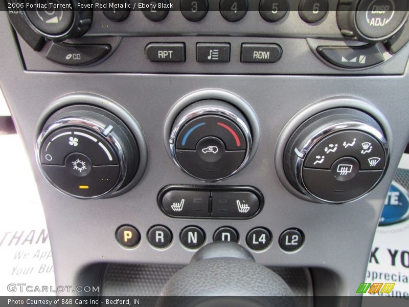 Fever Red Metallic / Ebony Black 2006 Pontiac Torrent