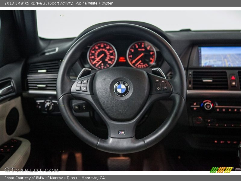 Alpine White / Oyster 2013 BMW X5 xDrive 35i Sport Activity