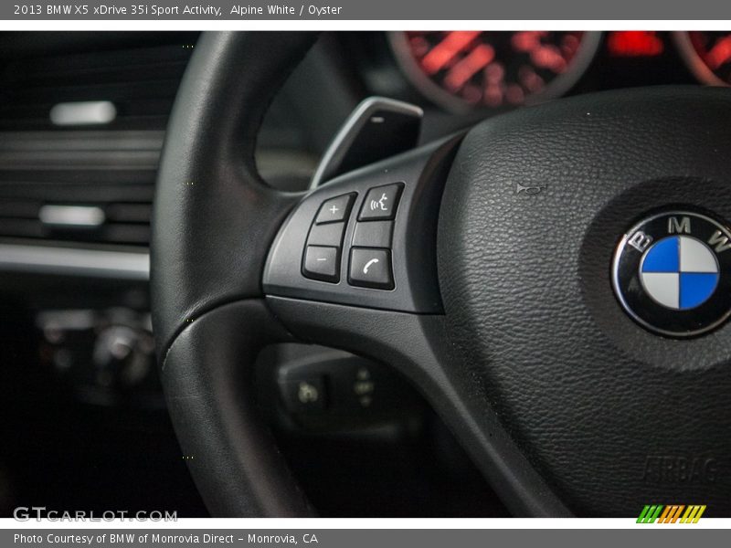 Alpine White / Oyster 2013 BMW X5 xDrive 35i Sport Activity
