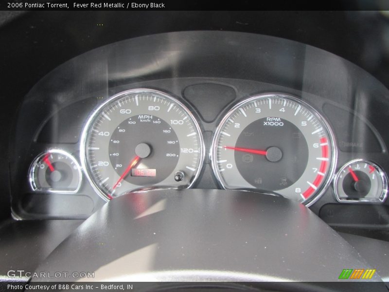 Fever Red Metallic / Ebony Black 2006 Pontiac Torrent