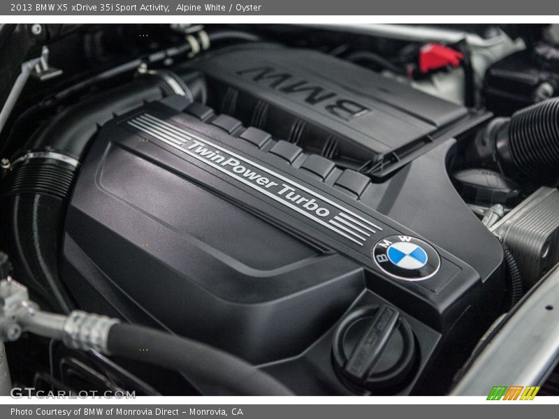 Alpine White / Oyster 2013 BMW X5 xDrive 35i Sport Activity