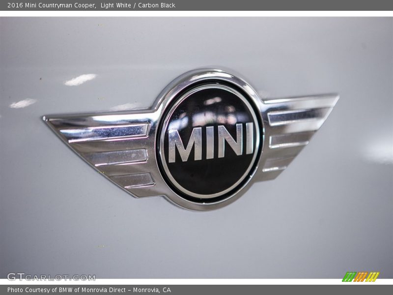 Light White / Carbon Black 2016 Mini Countryman Cooper
