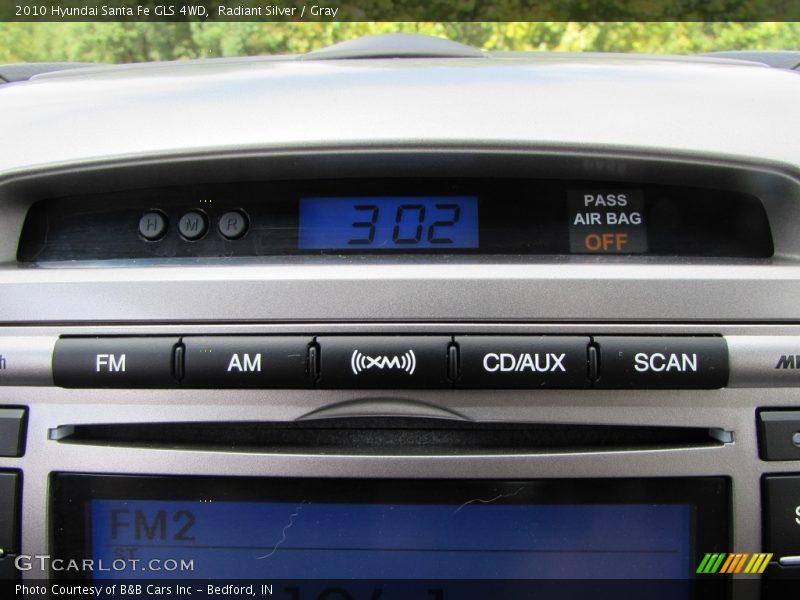 Controls of 2010 Santa Fe GLS 4WD