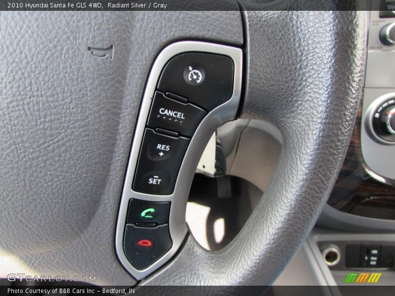 Controls of 2010 Santa Fe GLS 4WD