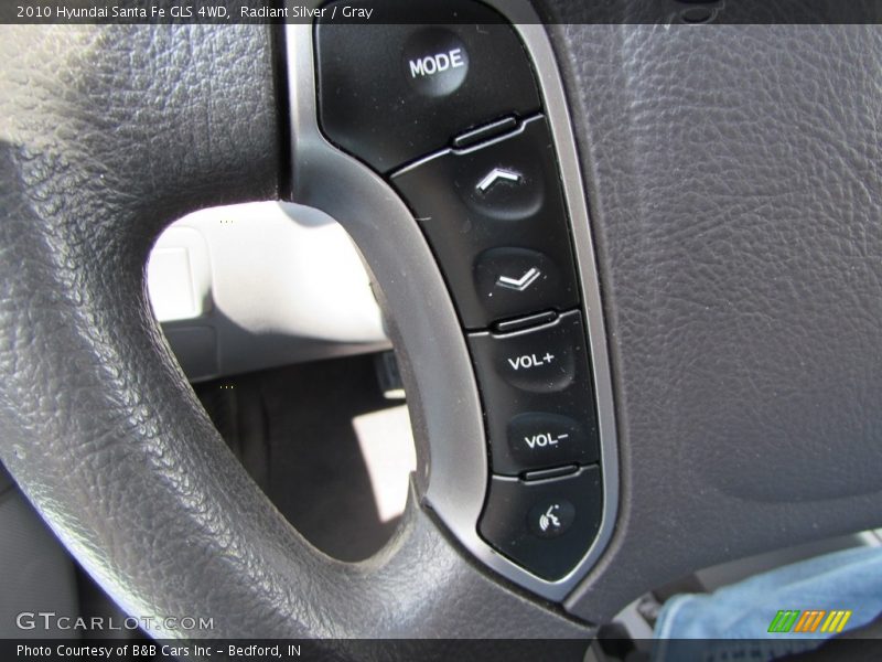 Controls of 2010 Santa Fe GLS 4WD