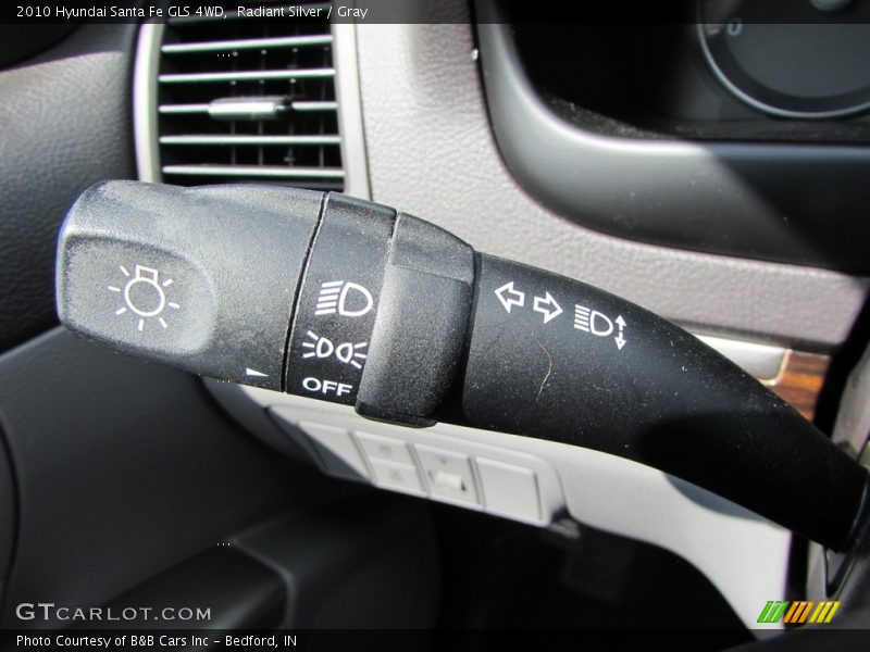 Controls of 2010 Santa Fe GLS 4WD