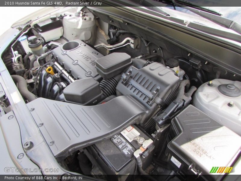  2010 Santa Fe GLS 4WD Engine - 2.4 Liter DOHC 16-Valve VVT 4 Cylinder