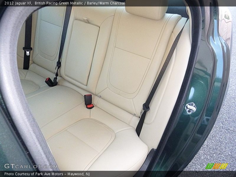 British Racing Green Metallic / Barley/Warm Charcoal 2012 Jaguar XF