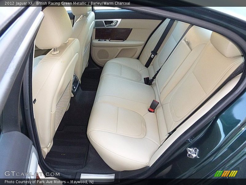 British Racing Green Metallic / Barley/Warm Charcoal 2012 Jaguar XF