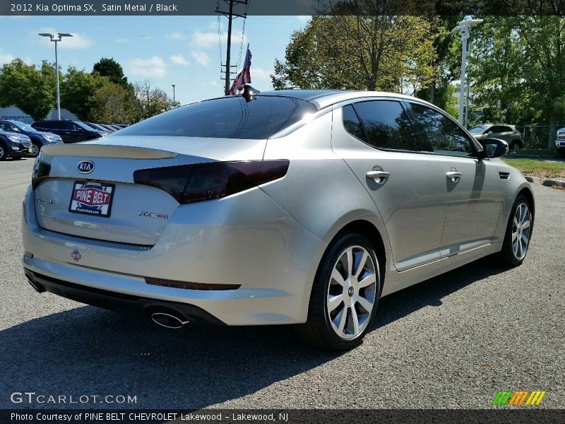 Satin Metal / Black 2012 Kia Optima SX