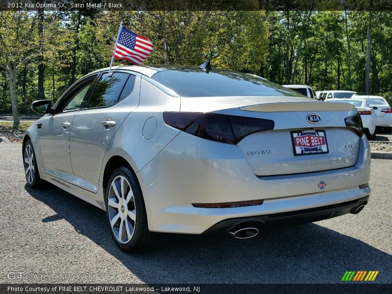 Satin Metal / Black 2012 Kia Optima SX