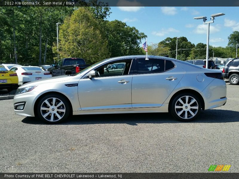 Satin Metal / Black 2012 Kia Optima SX