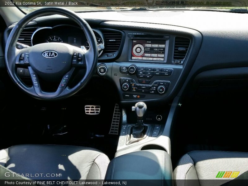 Satin Metal / Black 2012 Kia Optima SX