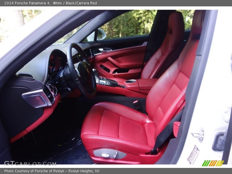  2014 Panamera 4 Black/Carrera Red Interior