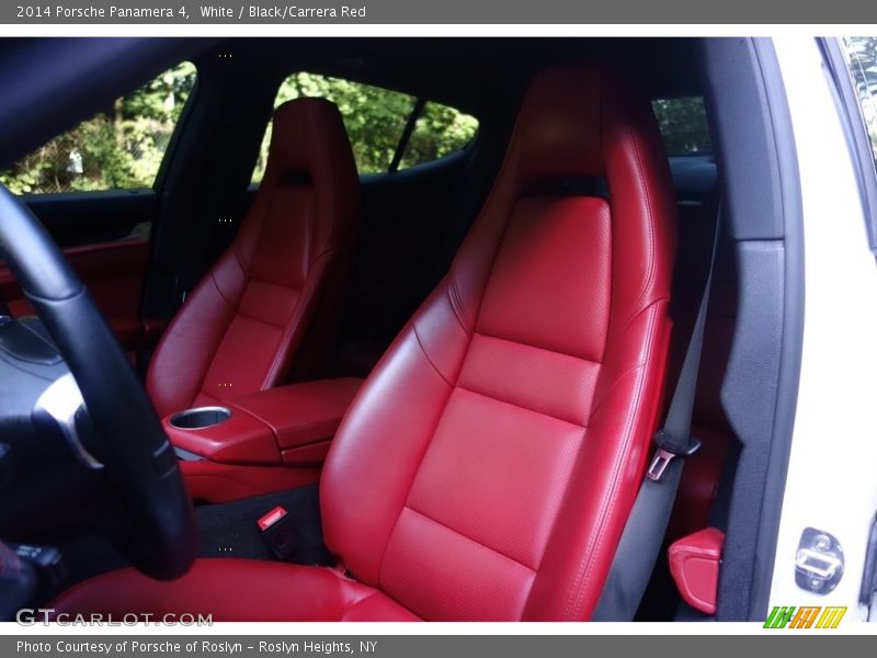 Front Seat of 2014 Panamera 4