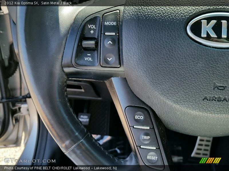 Satin Metal / Black 2012 Kia Optima SX