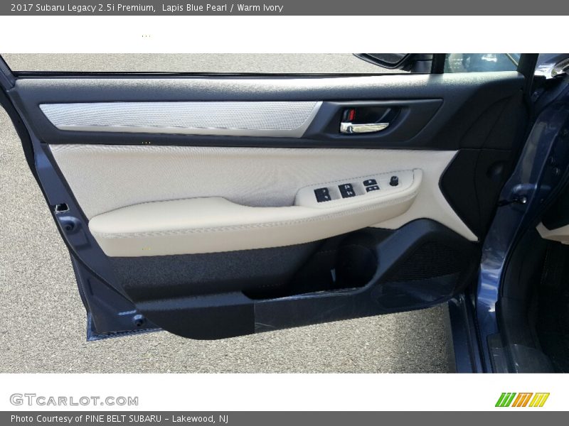 Door Panel of 2017 Legacy 2.5i Premium
