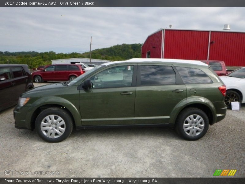  2017 Journey SE AWD Olive Green