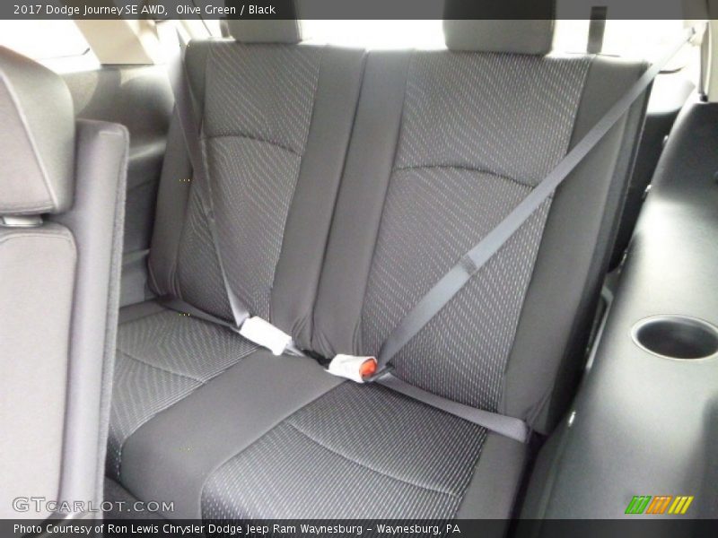 Rear Seat of 2017 Journey SE AWD