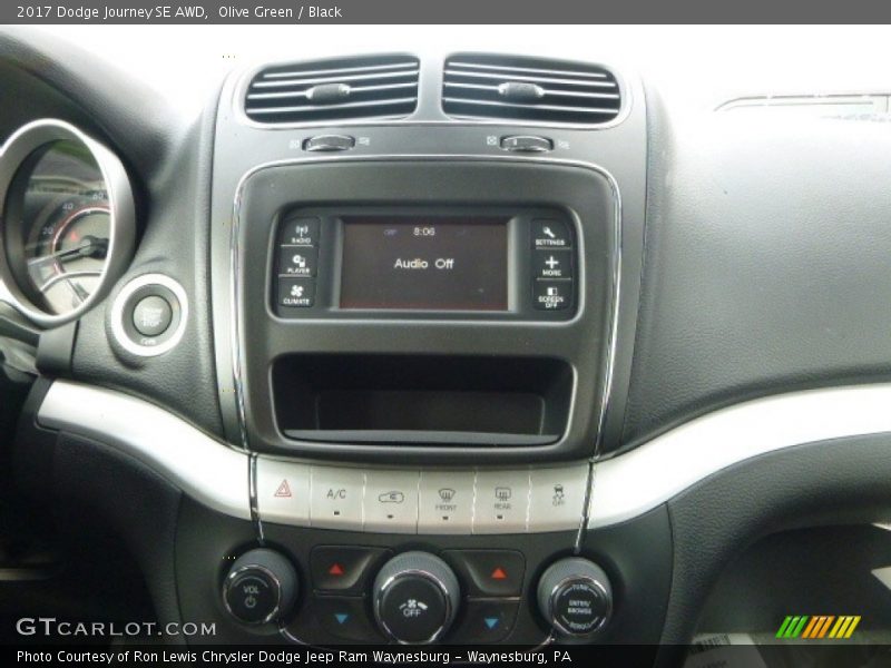 Controls of 2017 Journey SE AWD