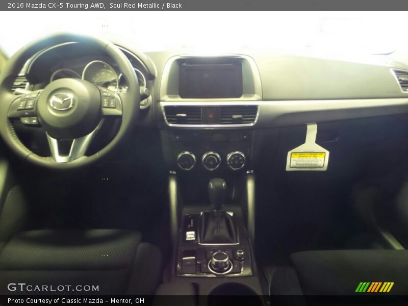 Soul Red Metallic / Black 2016 Mazda CX-5 Touring AWD