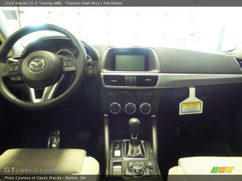 Titanium Flash Mica / Parchment 2016 Mazda CX-5 Touring AWD