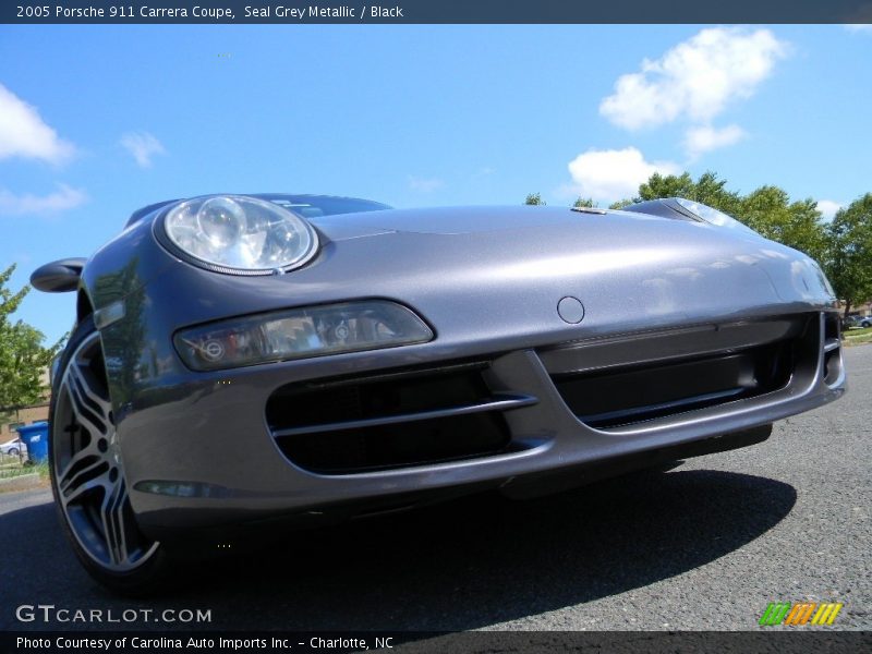 Seal Grey Metallic / Black 2005 Porsche 911 Carrera Coupe