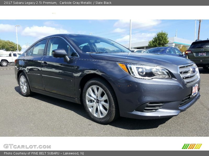 Carbide Gray Metallic / Slate Black 2017 Subaru Legacy 2.5i Premium