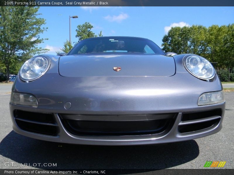 Seal Grey Metallic / Black 2005 Porsche 911 Carrera Coupe