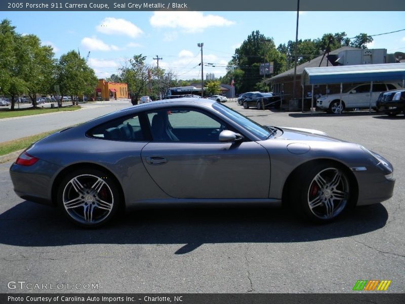 Seal Grey Metallic / Black 2005 Porsche 911 Carrera Coupe