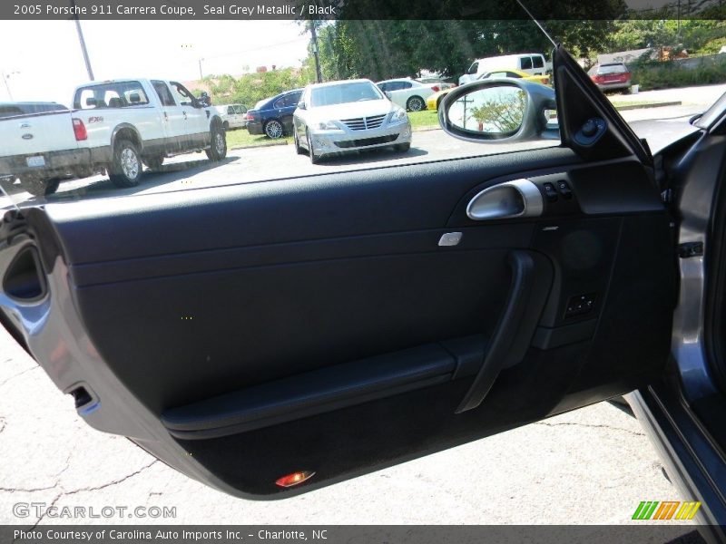 Seal Grey Metallic / Black 2005 Porsche 911 Carrera Coupe