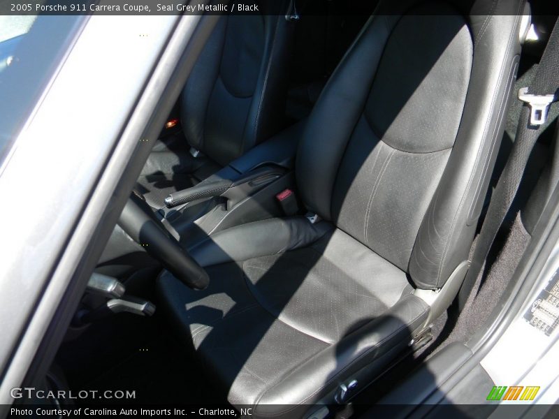 Seal Grey Metallic / Black 2005 Porsche 911 Carrera Coupe