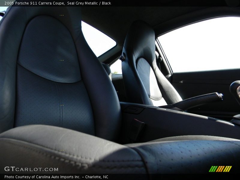 Seal Grey Metallic / Black 2005 Porsche 911 Carrera Coupe