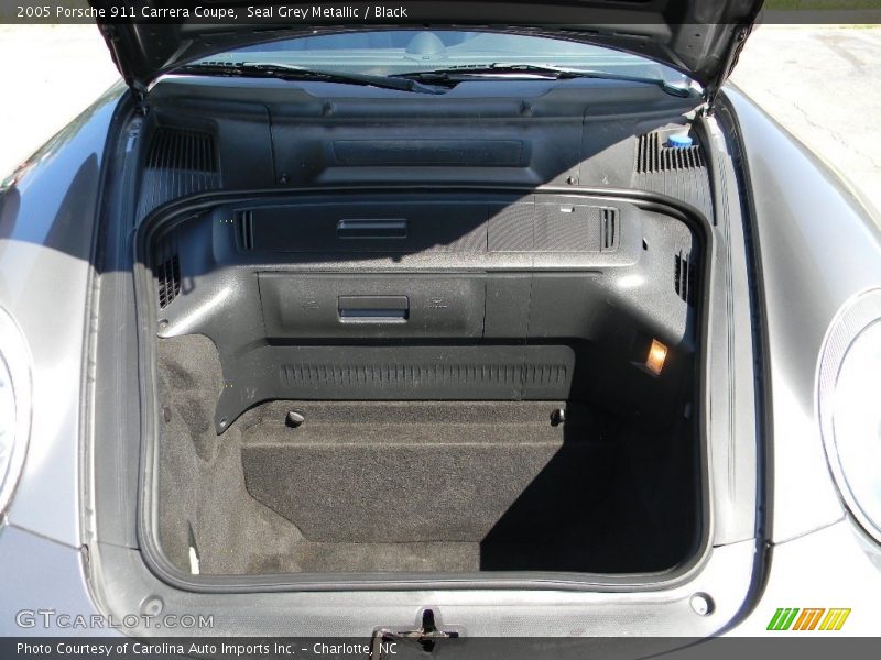 Seal Grey Metallic / Black 2005 Porsche 911 Carrera Coupe