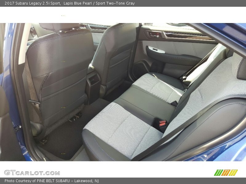 Lapis Blue Pearl / Sport Two-Tone Gray 2017 Subaru Legacy 2.5i Sport