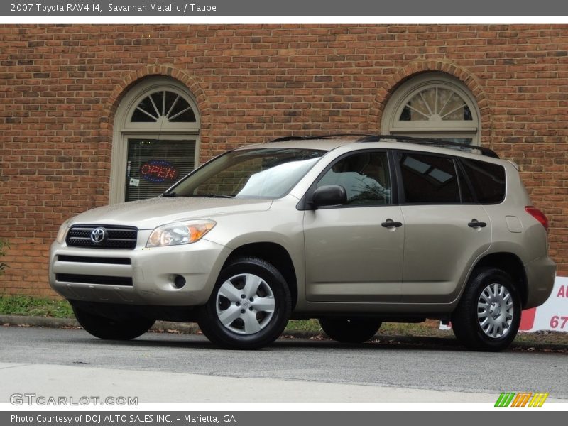 Savannah Metallic / Taupe 2007 Toyota RAV4 I4