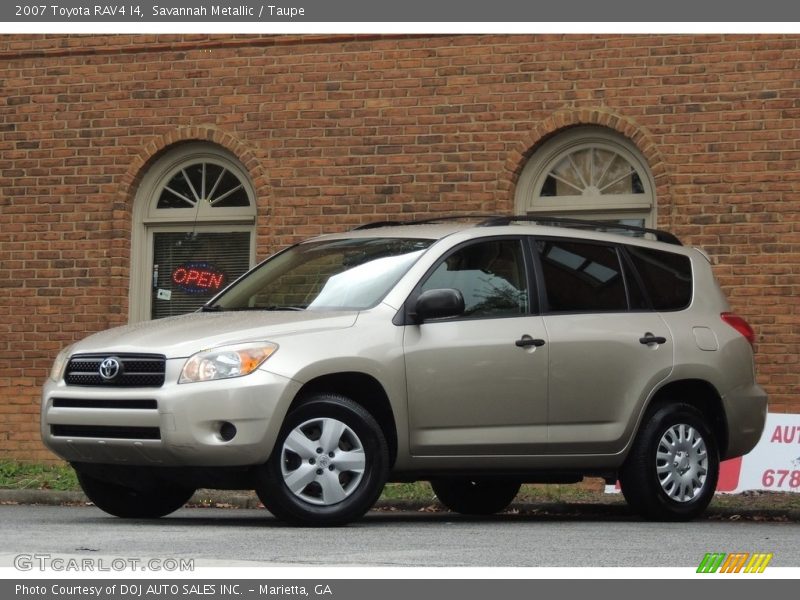 Front 3/4 View of 2007 RAV4 I4