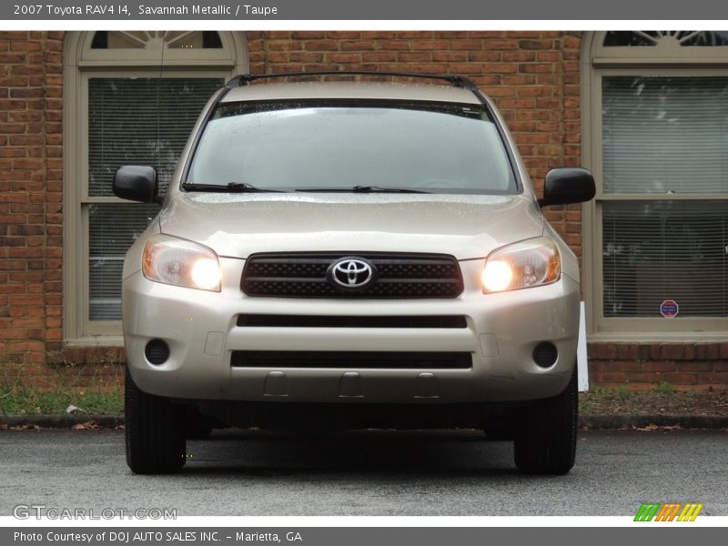 Savannah Metallic / Taupe 2007 Toyota RAV4 I4