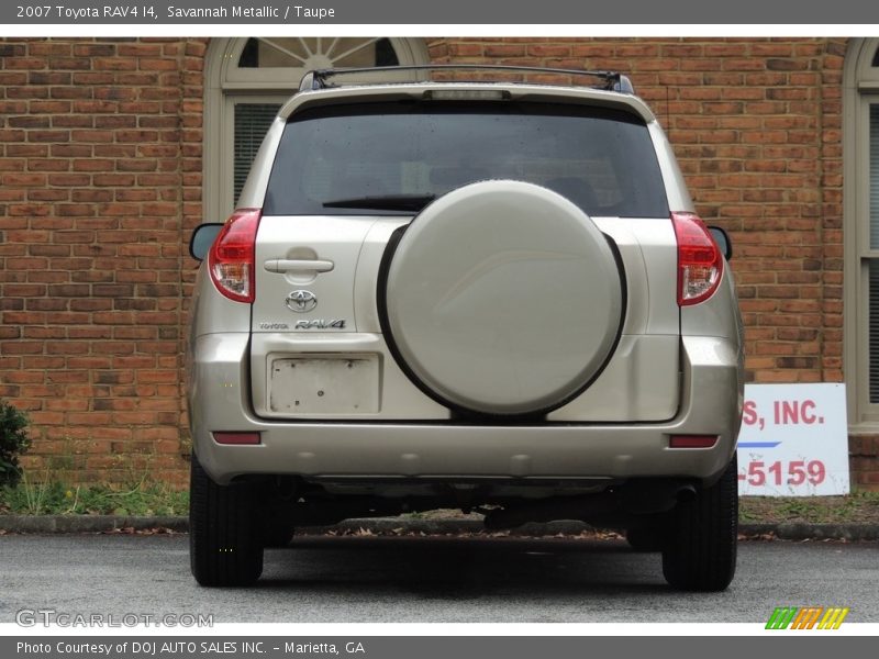 Savannah Metallic / Taupe 2007 Toyota RAV4 I4