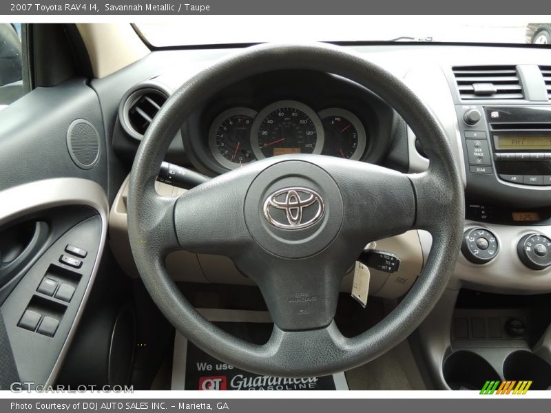  2007 RAV4 I4 Steering Wheel