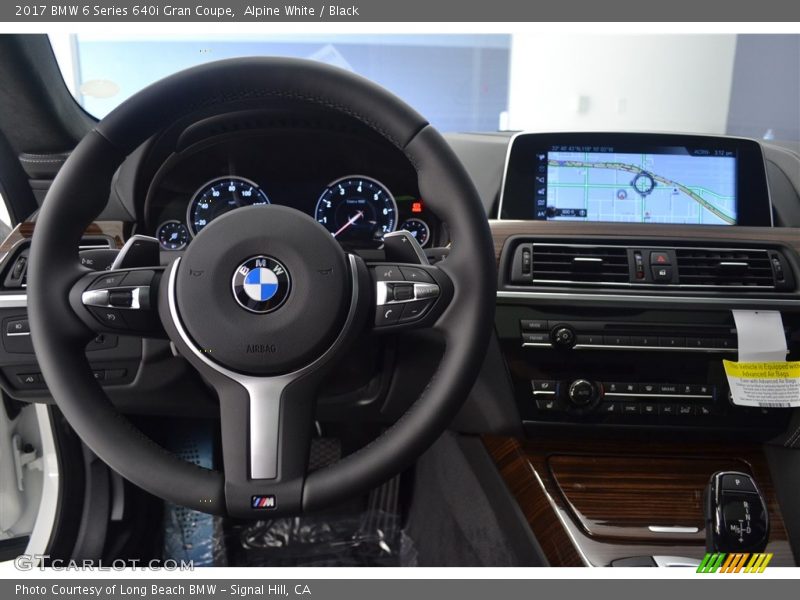 Dashboard of 2017 6 Series 640i Gran Coupe