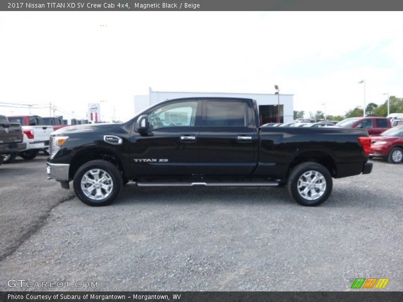 Magnetic Black / Beige 2017 Nissan TITAN XD SV Crew Cab 4x4