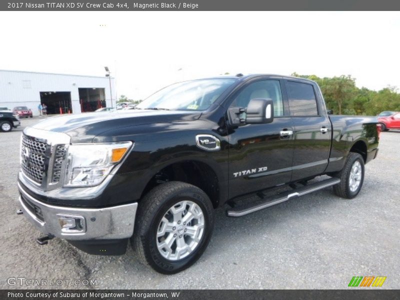 Magnetic Black / Beige 2017 Nissan TITAN XD SV Crew Cab 4x4