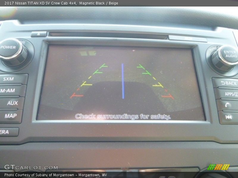 Magnetic Black / Beige 2017 Nissan TITAN XD SV Crew Cab 4x4