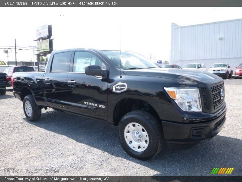 Magnetic Black / Black 2017 Nissan TITAN XD S Crew Cab 4x4