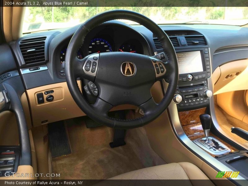 Abyss Blue Pearl / Camel 2004 Acura TL 3.2