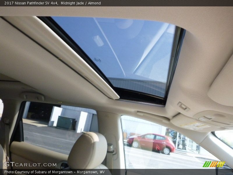 Midnight Jade / Almond 2017 Nissan Pathfinder SV 4x4
