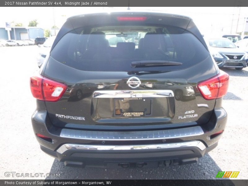 Midnight Jade / Almond 2017 Nissan Pathfinder SV 4x4
